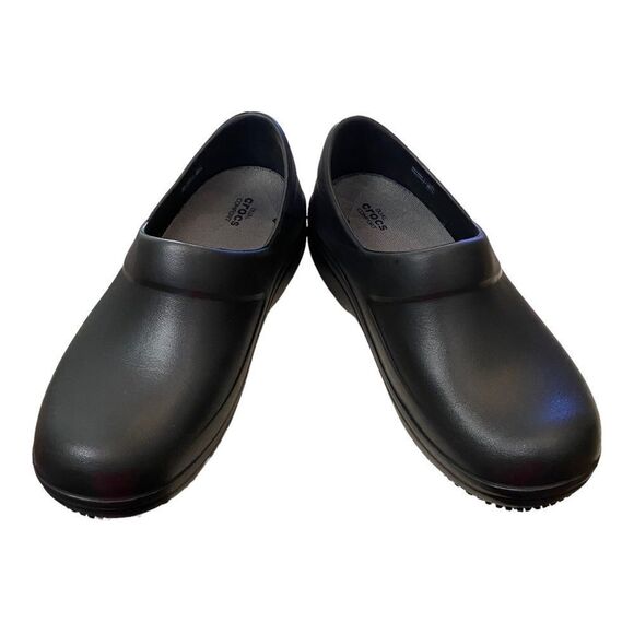 CROCS Neria Pro II Women's Black Dual Comfort Clogs NEW 9 - Picture 3 of 6